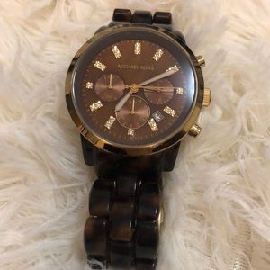 Michael Kors Tortoise Watch